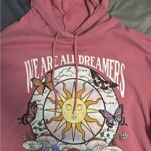 Pink Graphic Women's Sweater